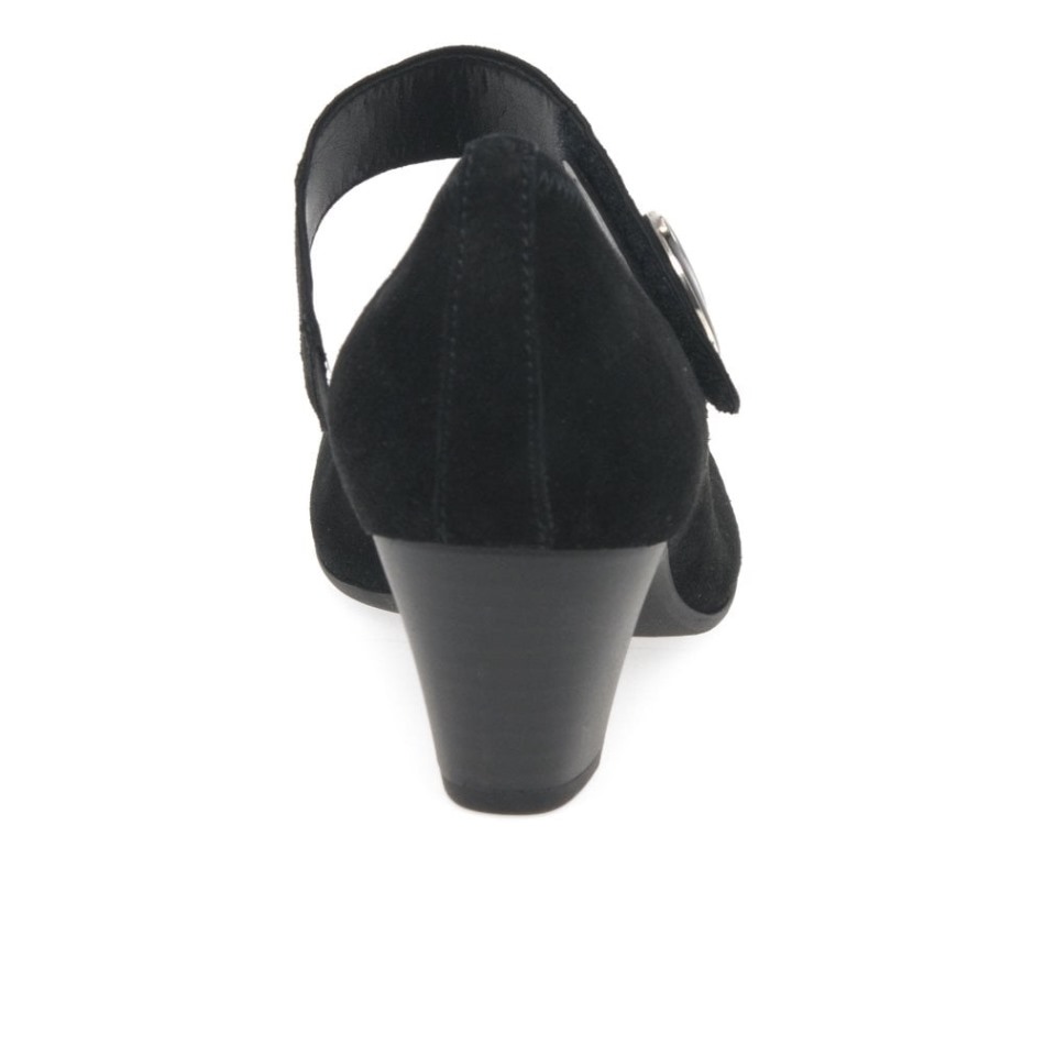 Gabor Daim Noir | Escarpins Mary Jane Exclusifs Nola Pour Femmes